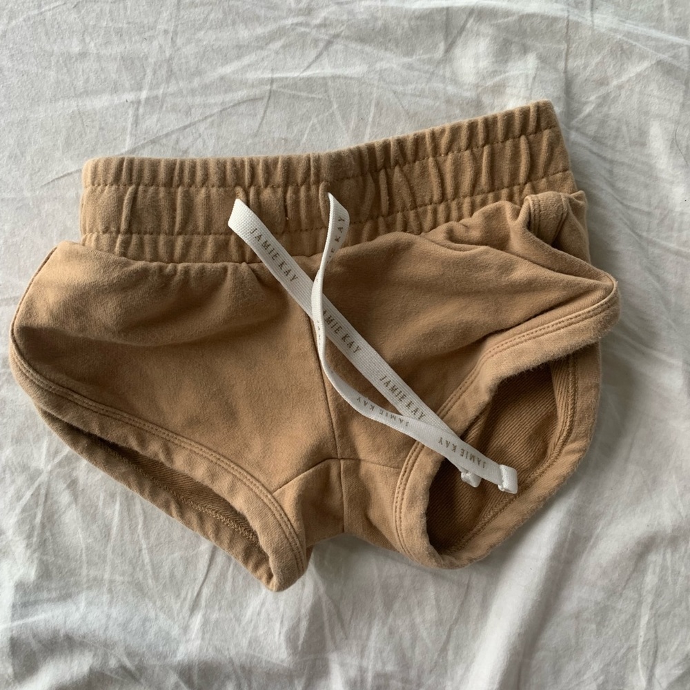Jamie Kay tan shorts